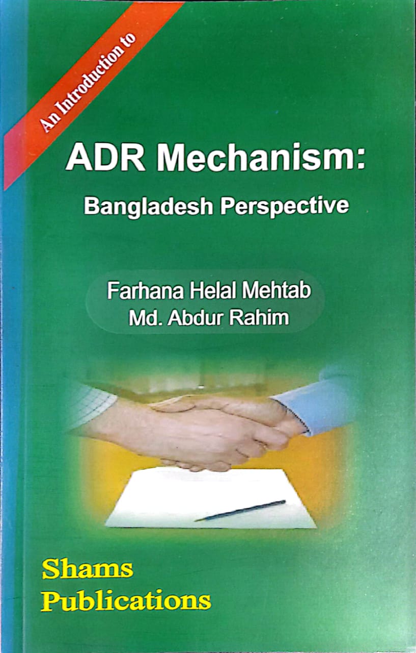 ADR-Farhana Helal Mehtab & Abdur Rahim